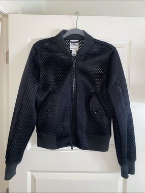 adidas x Jeremy Scott 2015 women’s Black Mesh Bomber Jacket